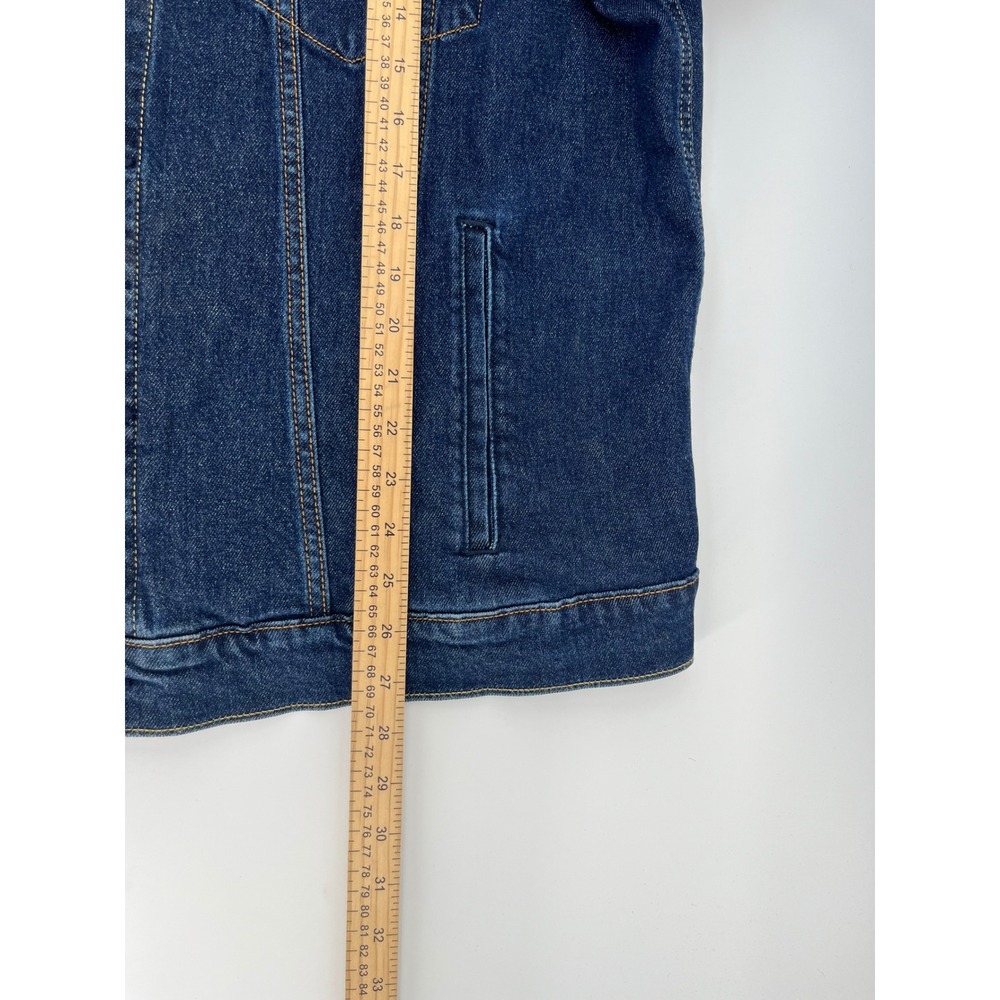 Levi's Trucker Jacket Mens XL Dark Indigo Blue Denim Standard Fit 72334-2761 - Picture 9 of 9